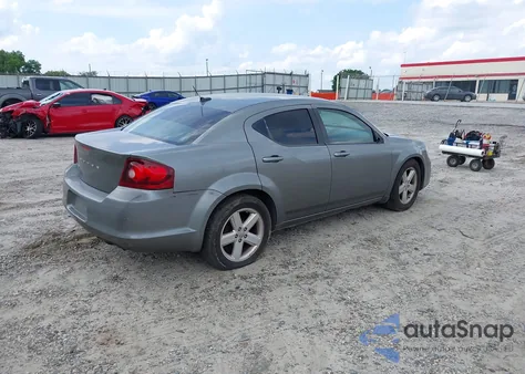 2013 Dodge Avenger Se from USA, damaged, VIN 1C3CDZAB0DN648988